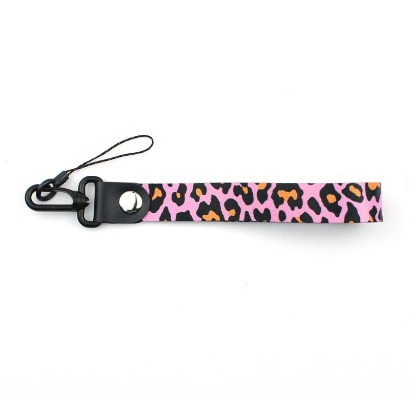 Pink Lanyard With Card Holder