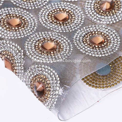 Fashion Hotfix Rhinestone Mesh p1