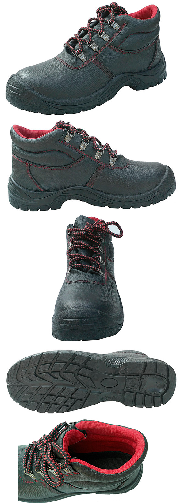SS6B025-X Middle Cut Basic Design Safety Shoes