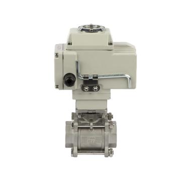 Remote Control Electronic 3pcs Threaded Ball Valve