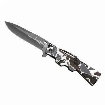 Survival Knife/Army Knife/Hunting Knife/Outdoor Knife, 4.5-inch Closed