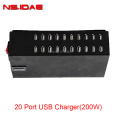 20 puertos USB Charger 200W Power