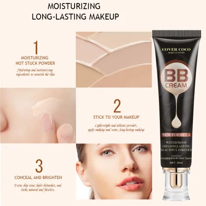 Waterproof Long-Lasting Moisturizing Private Label BB Cream Foundation