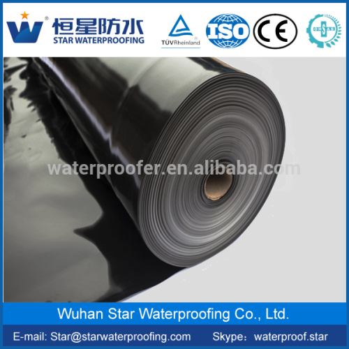 1.2mm/1.5mm/2mm self-adhesive hdpe rubber membram