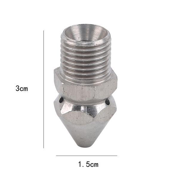 Fabrika Yüksek Basınçlı Yıkayıcı Kanalizasyon Jetter Sprey Kafa Hortumu Tahliye Temizleme Nozumu