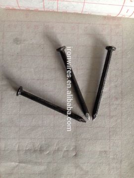black concrete nails 45# 55# made in China from factory