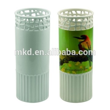 Meikeda White Sublimation Ceramic Vase
