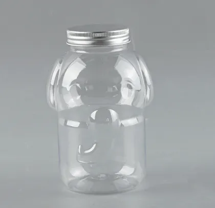 500ml PET Transparent Elephant Milk Tea Bottle with Screw Cap