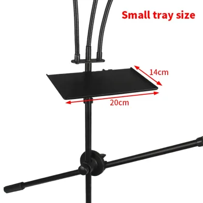 Live Broadcast Sound Card Tray Holder Microphone Stand Clip