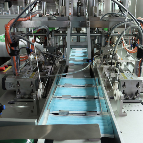 Полностью автоматизированная машина для изготовления масок с алюминиевым каркасом