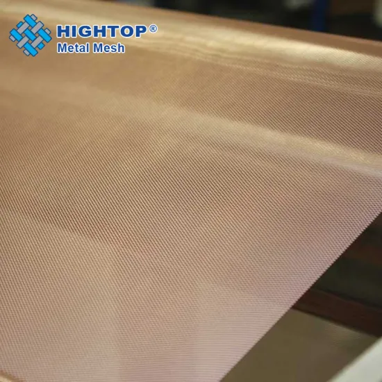 Protective Copper Micro Expanded Metal Mesh for Wind Turbine Lightning Strike Prevention