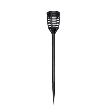 NHWS Outdoor Garden Light: High-Quality Amorphous Solar Panel Flame Light with Waterproof IP44 Rating