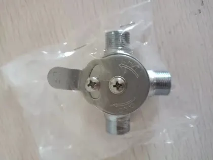 3-Way Hot Cold Water Mixing Valve - Solid Brass Commercial Temperature Control Valve