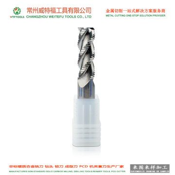 wtftool customized solid carbide composite end milling cutter for woodworking