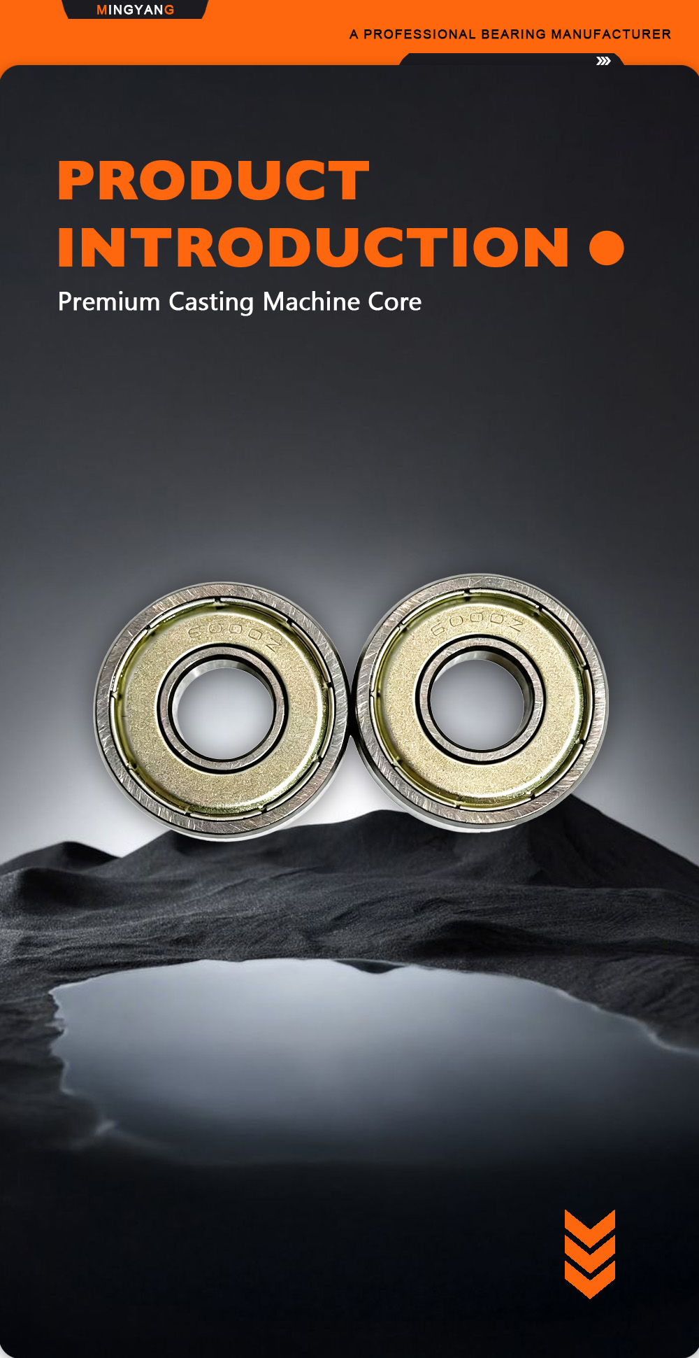 6000‑ZZ Low‑Noise Mechanical Ball Bearing X