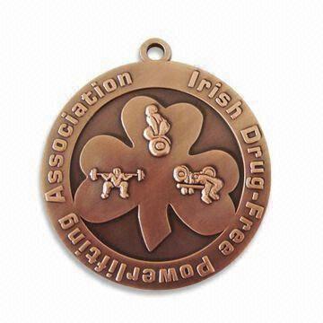 Wysokiej jakości metalu Medal z 3mm grubości, dostosowane specyfikacje są akceptowane