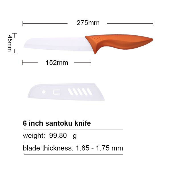 ceramic coated knife set