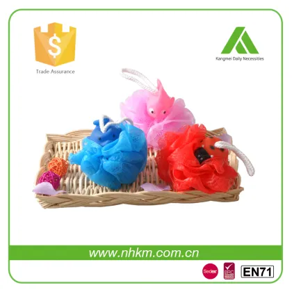 Earth-friendly animal bath sponge