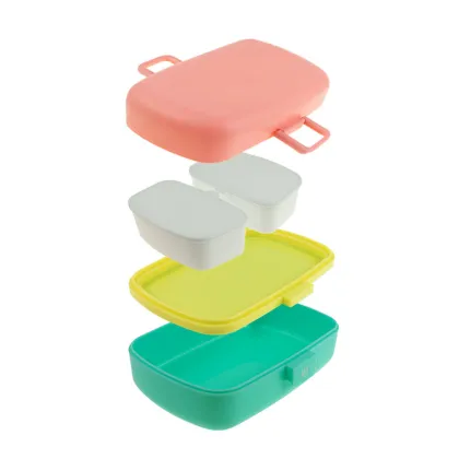 Multilayer PP Meal Lunch Box