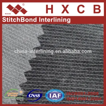 50% Polyester 50%Nylon PA Double Dot Stitch Bond Waterproof Nonwoven Garment Interlining