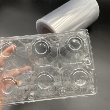 Transparent Pet Egg Tray Container Box