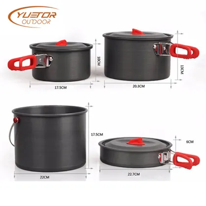 Northern Designs Camp Kitchen Pot Durable Cook Set
