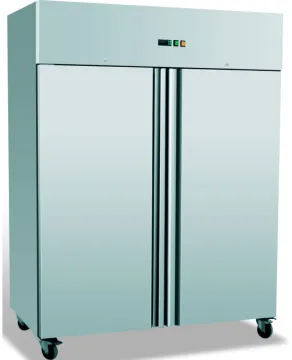 Ventilated cooling system upright commercial refrigerators