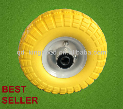 10 inch small wheels for carts Pu Foam Wheel