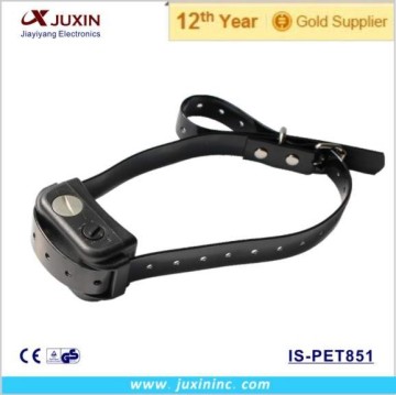 Control barking collar for a dog training collar petainer