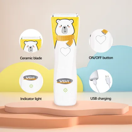 Rechargeable Baby Hair Clipper Cordless Baby Hair Trimmer