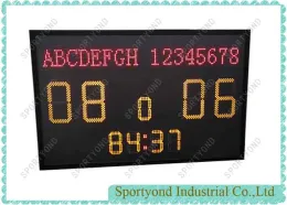 Buy football electronic digital scoreboards,china factory score boards