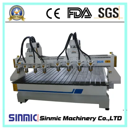 Multi-spindle wood cnc router mahine price