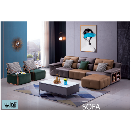 Modernes Büromöbel-Mode-Stoff-Sofa