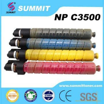 high capacity color Ricoh toner cartridge for MP C3500