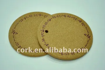 eco-friendly cork pad mat heat-insulation & antislip