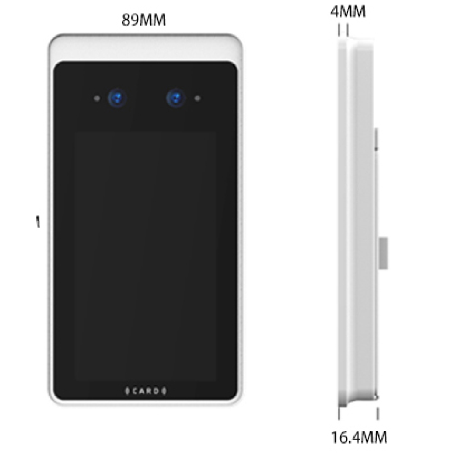 Facial Recognition Temperature Detection Attendance Machine