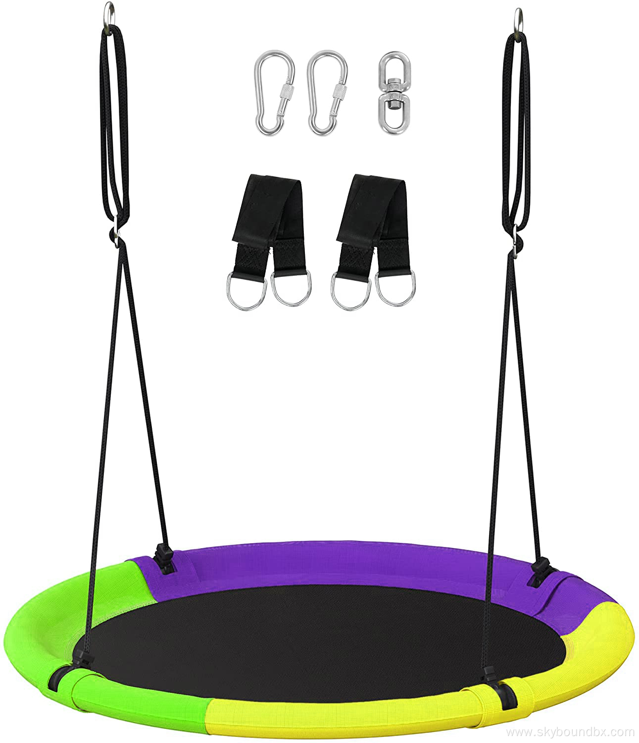 tree hanging swing for kids outdoor frame swing