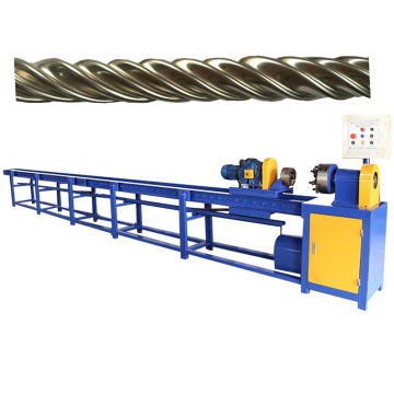 China Machinery Maker Spiral Tube Forming Machine For Decorative Pipes