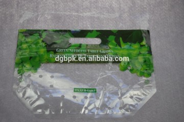laminated grape bag with vent holes