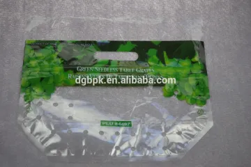 laminated grape bag with vent holes