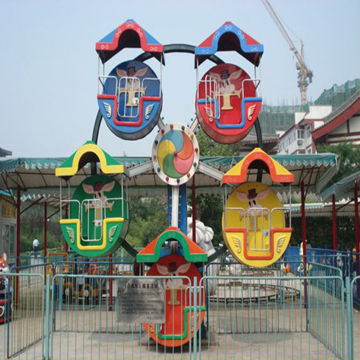 Fancy 2014 Chinese manufacture long experienced outdoor playground kids rides mini ferris wheel