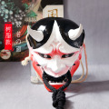 Máscara japonesa de cosplay de resina demoníaca Hannya