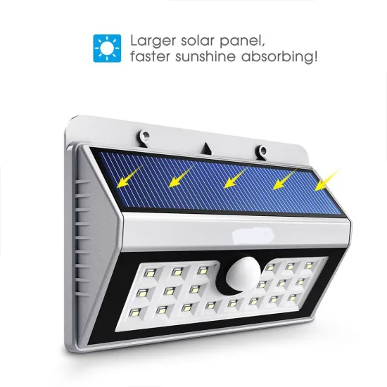 Solar Motion Sensor Waterproof Outdoor led linear light
