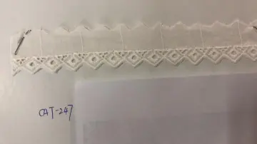 Single Hole Trims Cotton Embroider Fabric