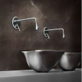 Concealed splash-proof wall mounted faucet