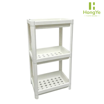 3-Tier Plastic Storage Shelving Rack