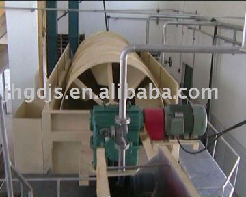 sago starch sweet potato cleaning machine--Rotary washer
