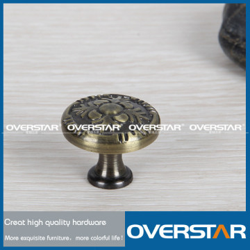Round Classical Vintage Furniture Drawer Knobs for Cabinet Decoration Wholesale
