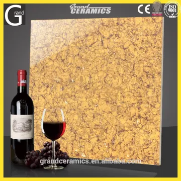 price polished golden yellow color pilates floor ceramics tile