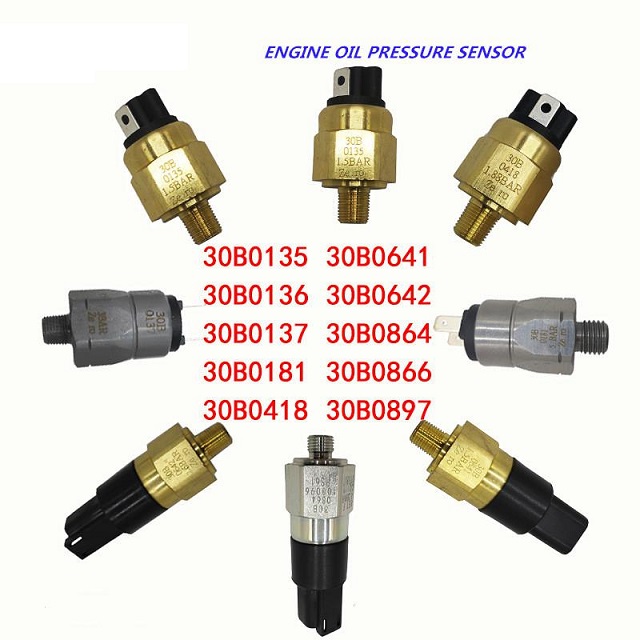 engine oil pressure sensor of loader
